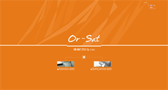Desktop Screenshot of orsat.pl