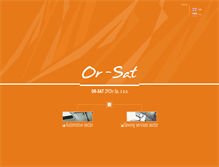 Tablet Screenshot of orsat.pl